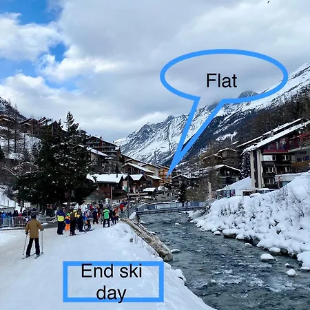Holiday Escape Stylish Studio -Prime Location Near Matterhorn Gondola